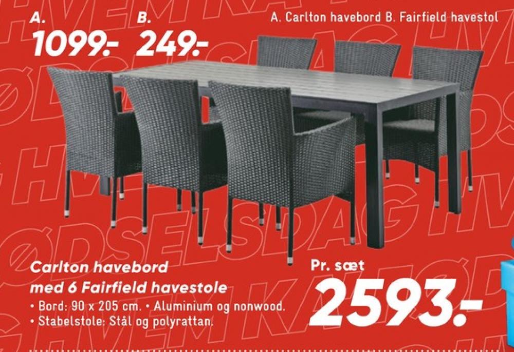 Havemøbelsæt