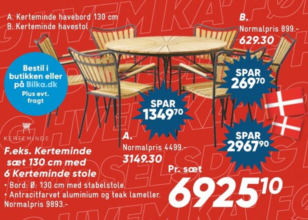 Kerteminde, Havemøbelsæt
