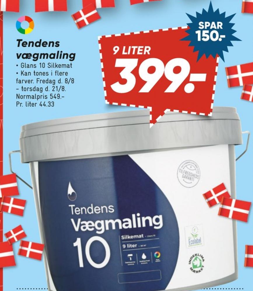 Tendens, Maling