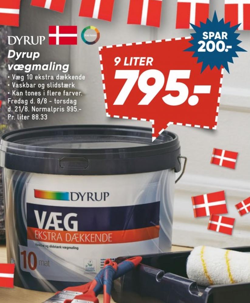 Dyrup, Maling