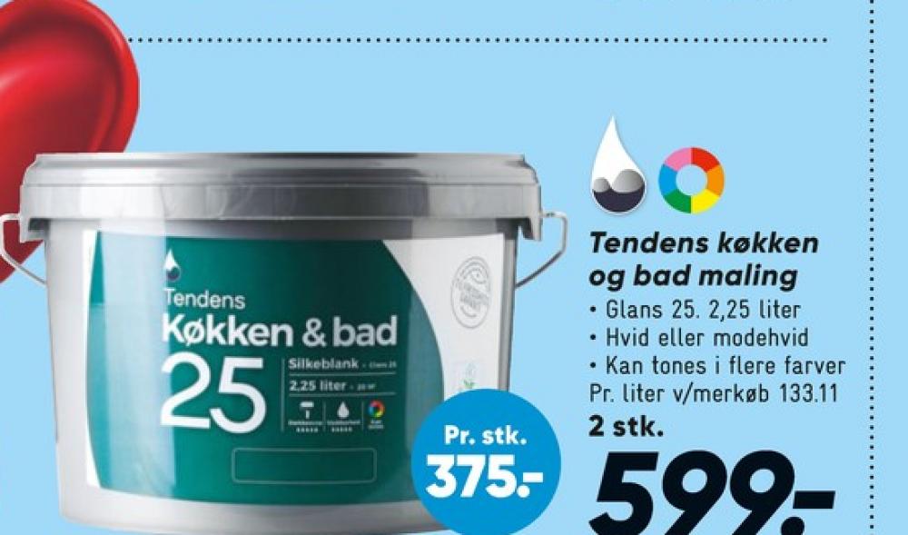 Tendens, Maling