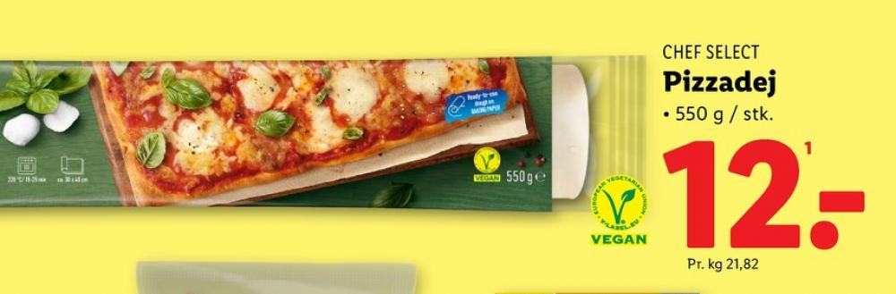 Chef Select, Pizzadej