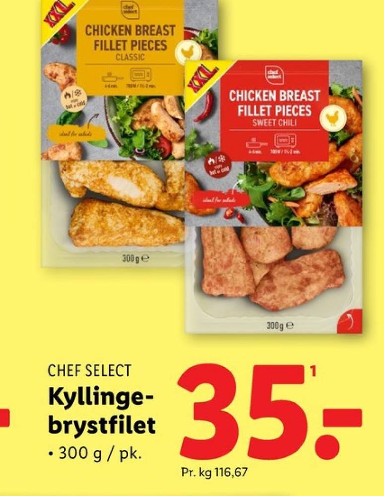 Chef Select, Kyllingestykker