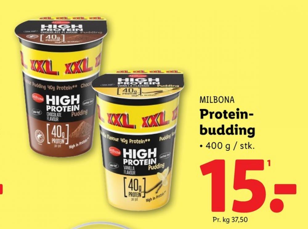 Milbona, High Protein Pudding Vanilla