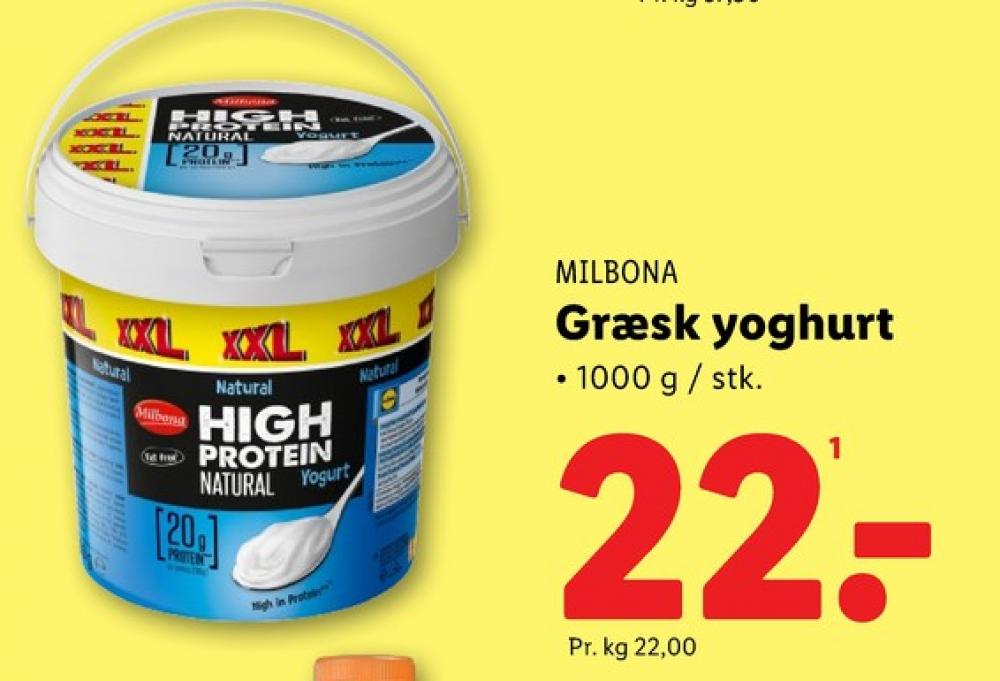 Milbona, High Protein Natural Yoghurt