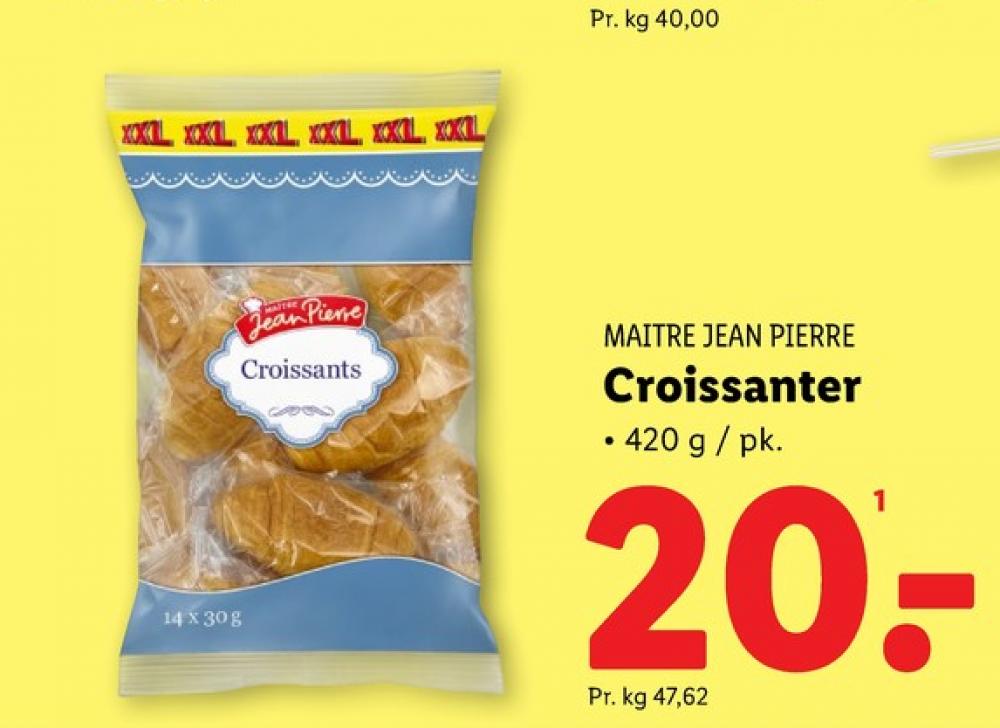 Maitre Jean Pierre, Croissanter
