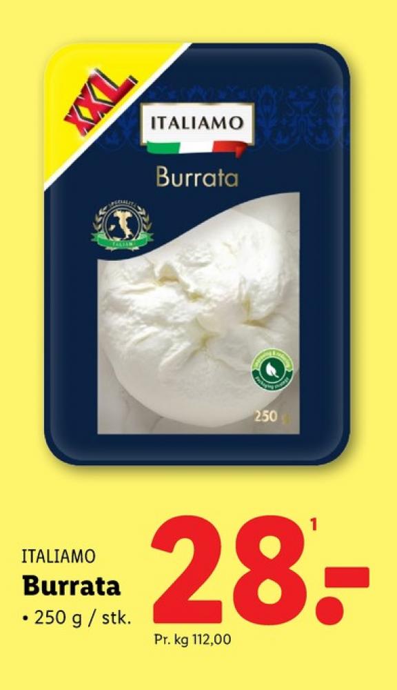 Italiamo, Burrata