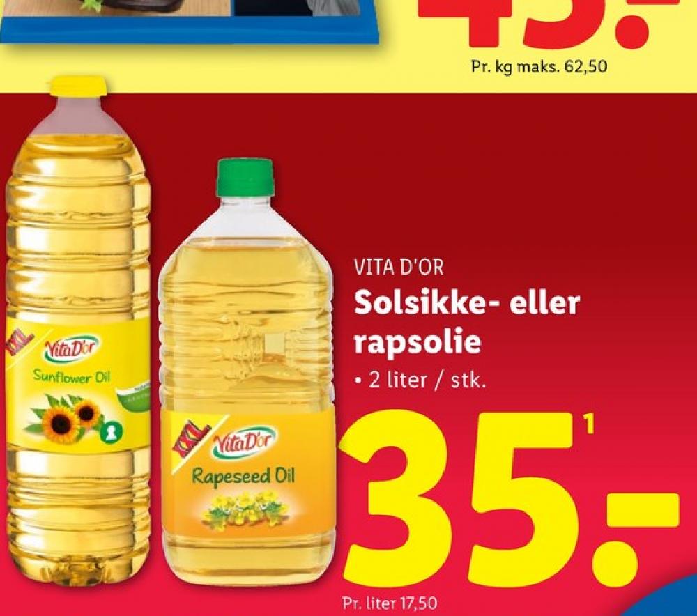 Vita Dor, Rapsolie