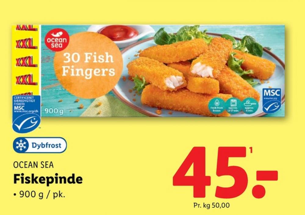 Ocean Sea, Fiskepinde