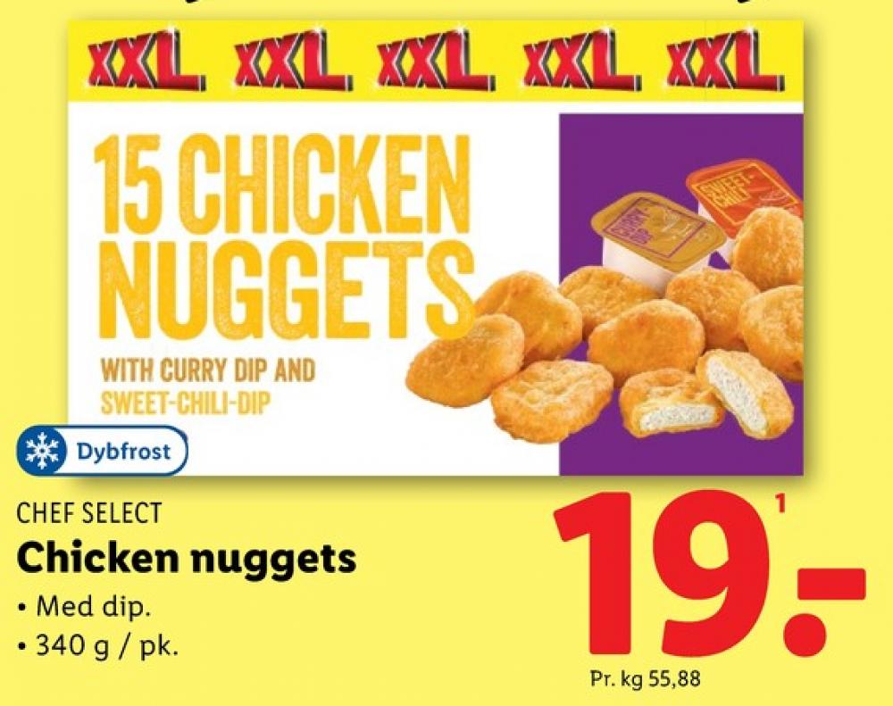 Chef Select, Kyllingenuggets