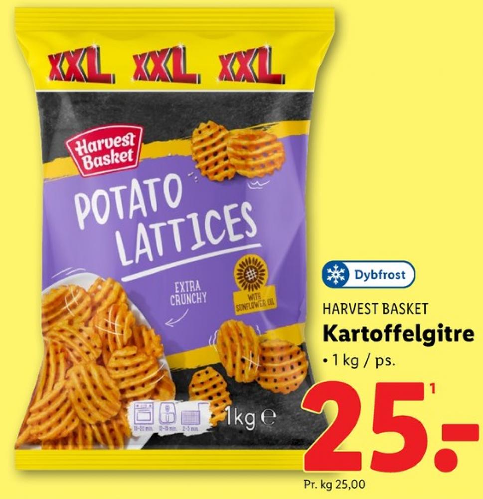 Harvest Basket, Potato Lattices