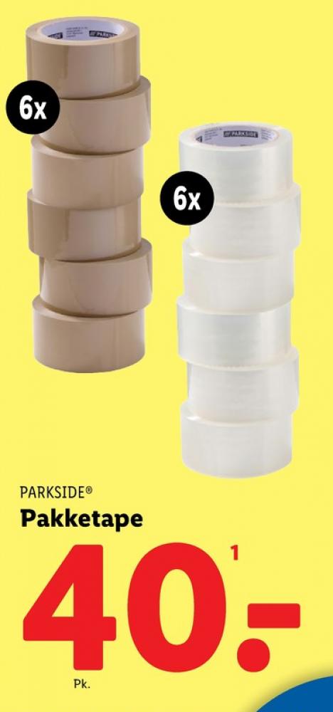 Parkside, Tape