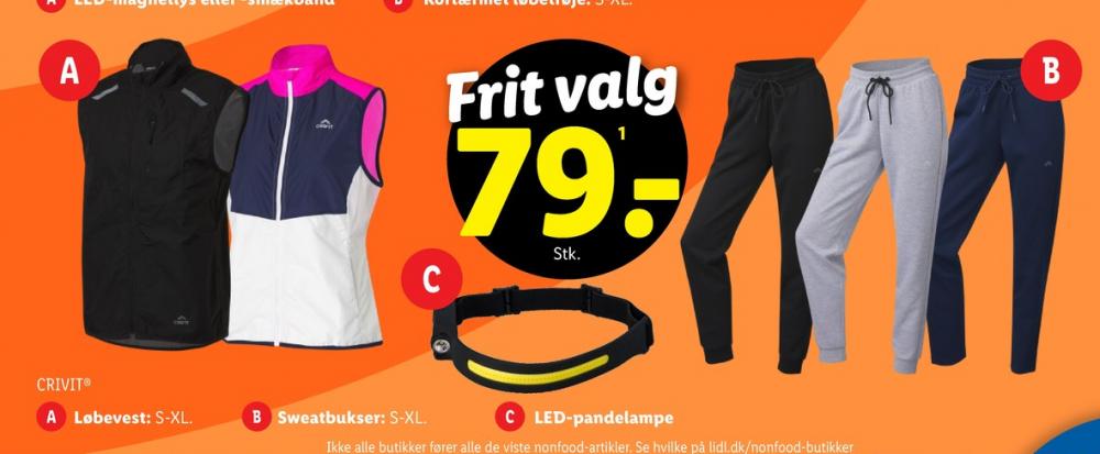 Crivit, Løbevest