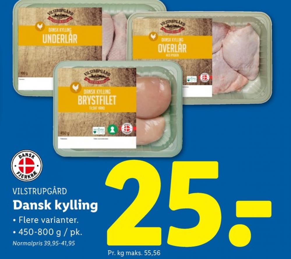 Vilstrupgård, Kyllingeoverlår