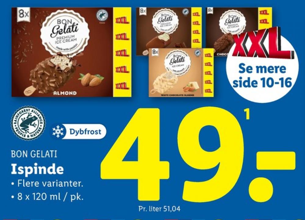 Bon Gelati, Ispinde Almond