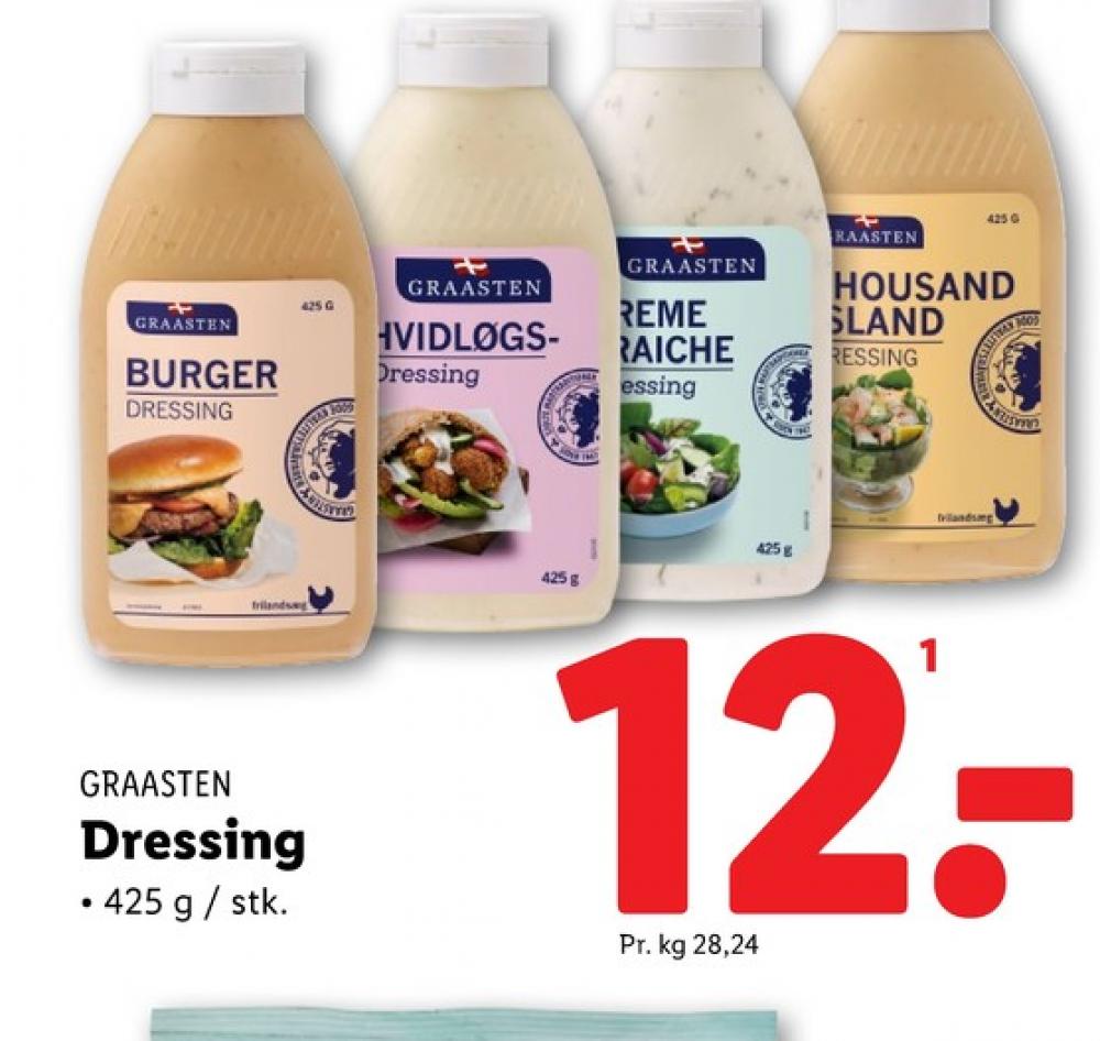 Graasten, Creme Fraiche Dressing