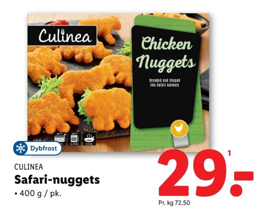 Culinea, Kyllingenuggets