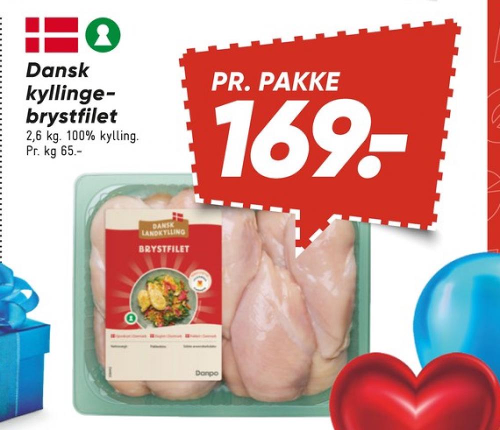 Dansk Landkylling, Kyllingebrystfilet