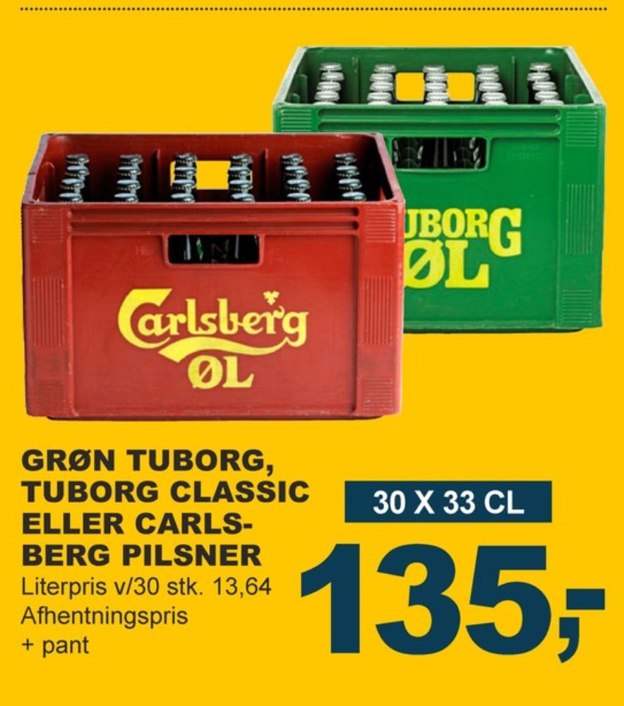 Carlsberg Pilsner, Øl