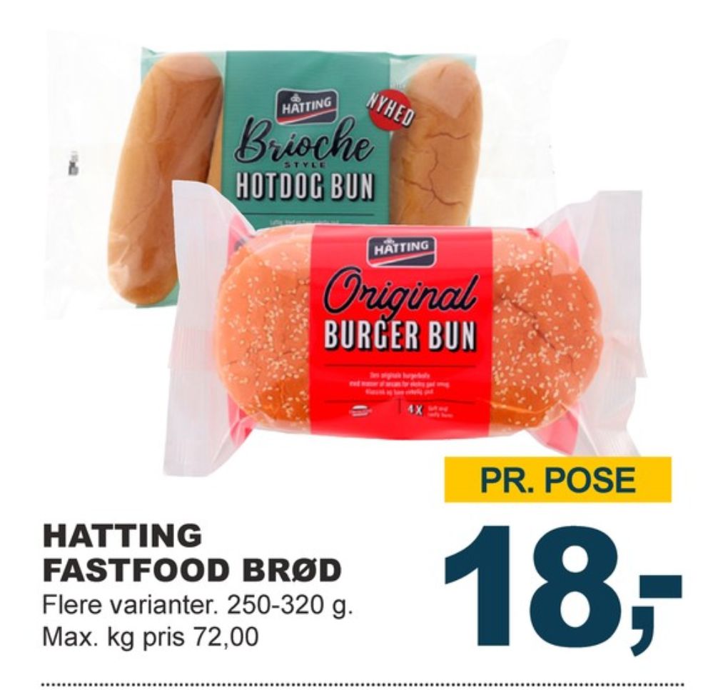 Hatting, Burger Bun Original