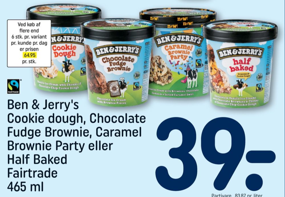 Frisko Ben & Jerry's, Cookie Dough is