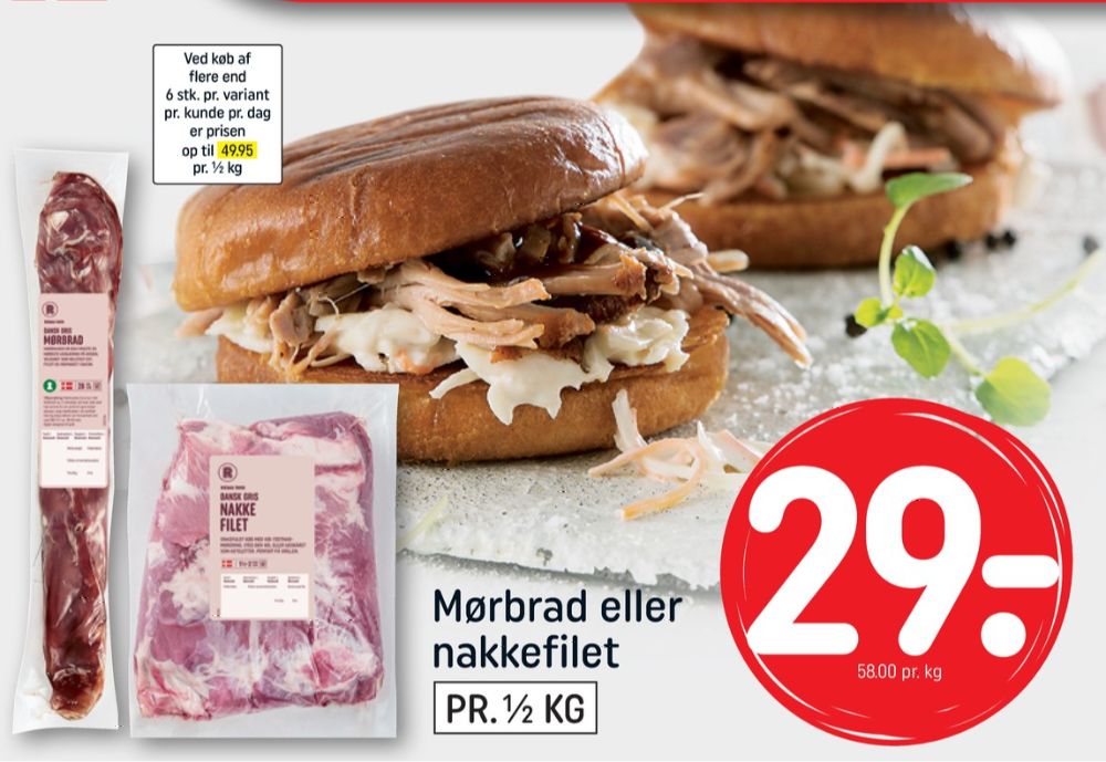 Rema 1000, Grisemørbrad