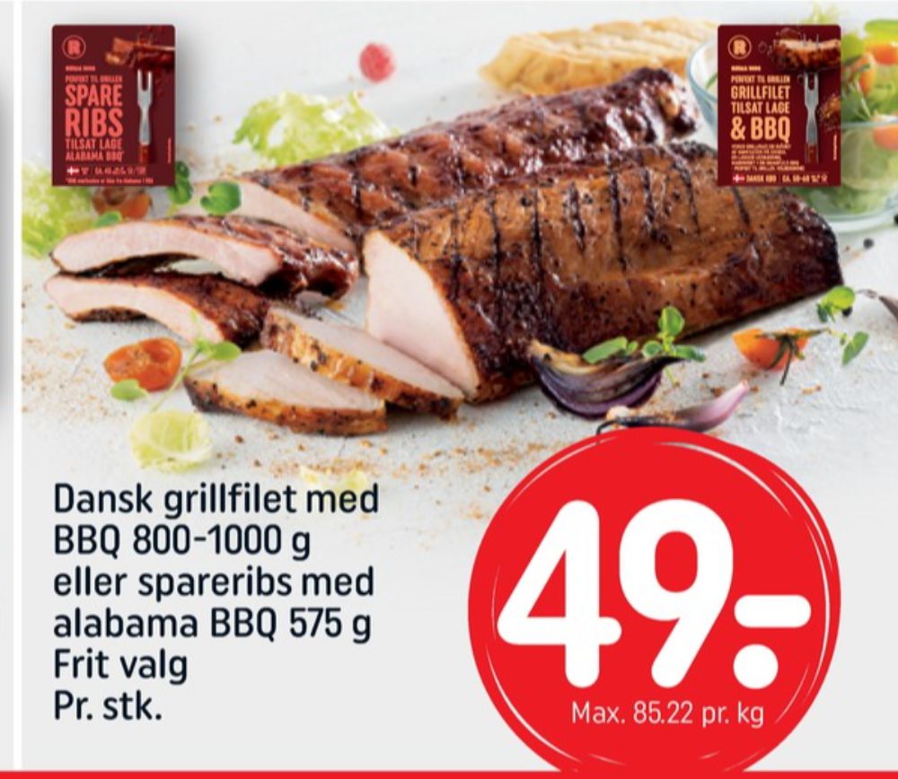 Rema 1000, Spareribs