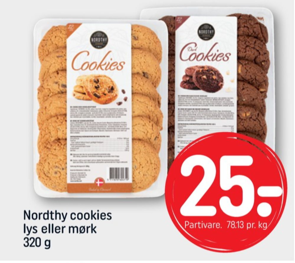 Nordthy, Cookies