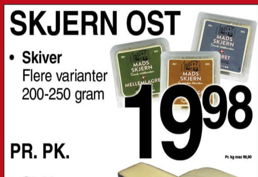 Mads Skjern, Skiveost Mellemlagret Kommen