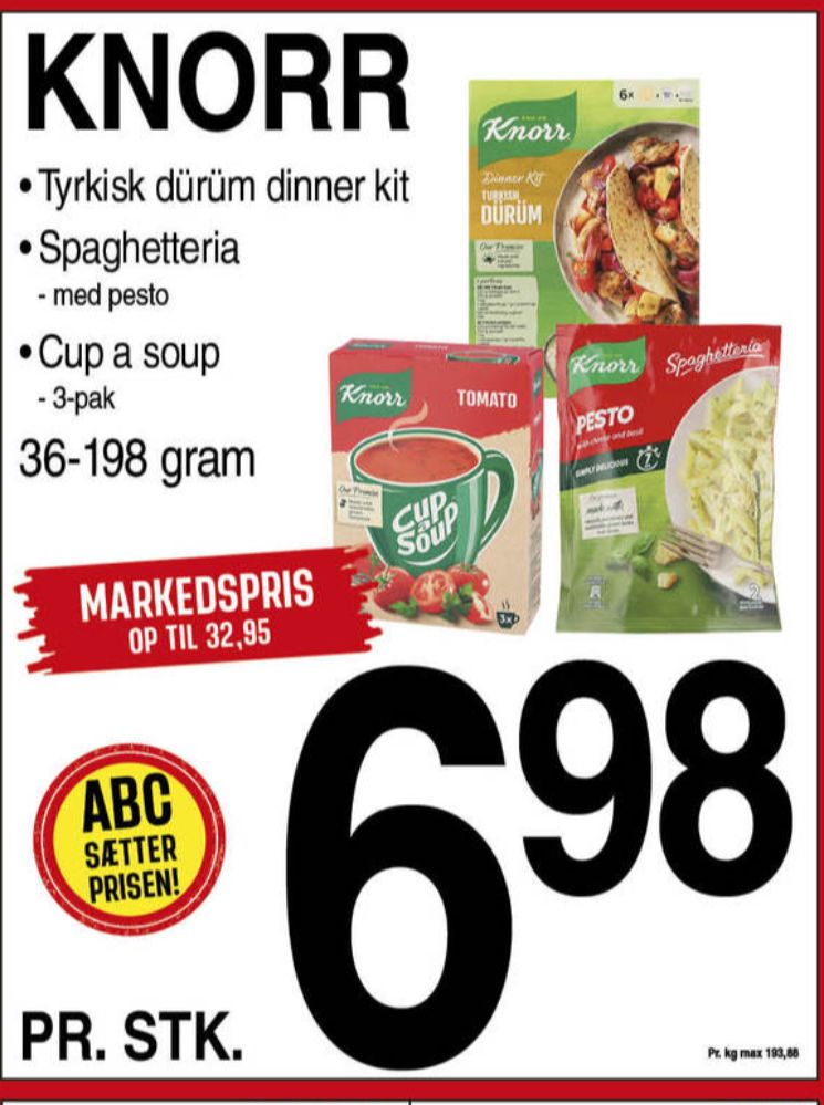 Knorr Koppen Cup a Soup, Tomato suppe