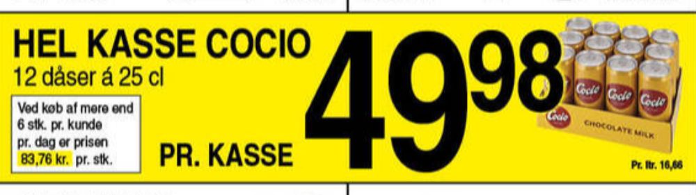 Cocio, Chokolademælk Classic
