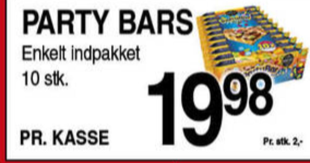 Nordthy Mini Party Biscuits, Party Bar Biscuit