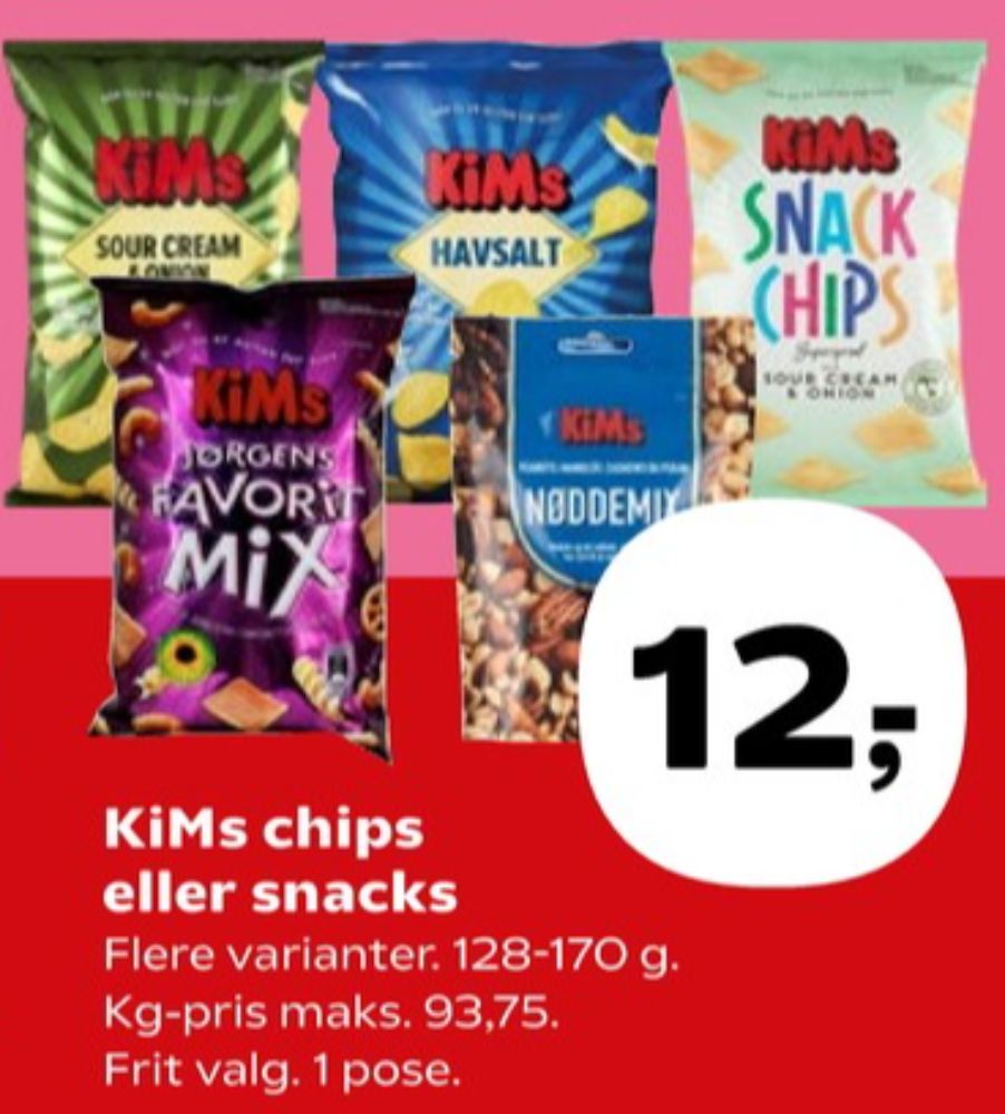 Kims, Havsalt Chips