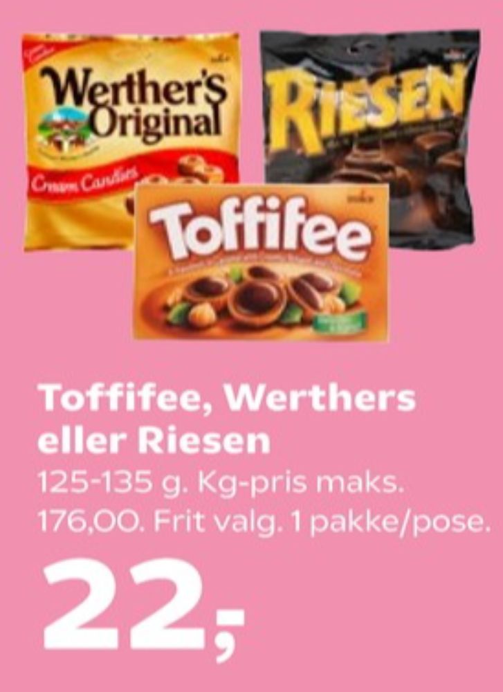Toffifee, Dessertchokolade White