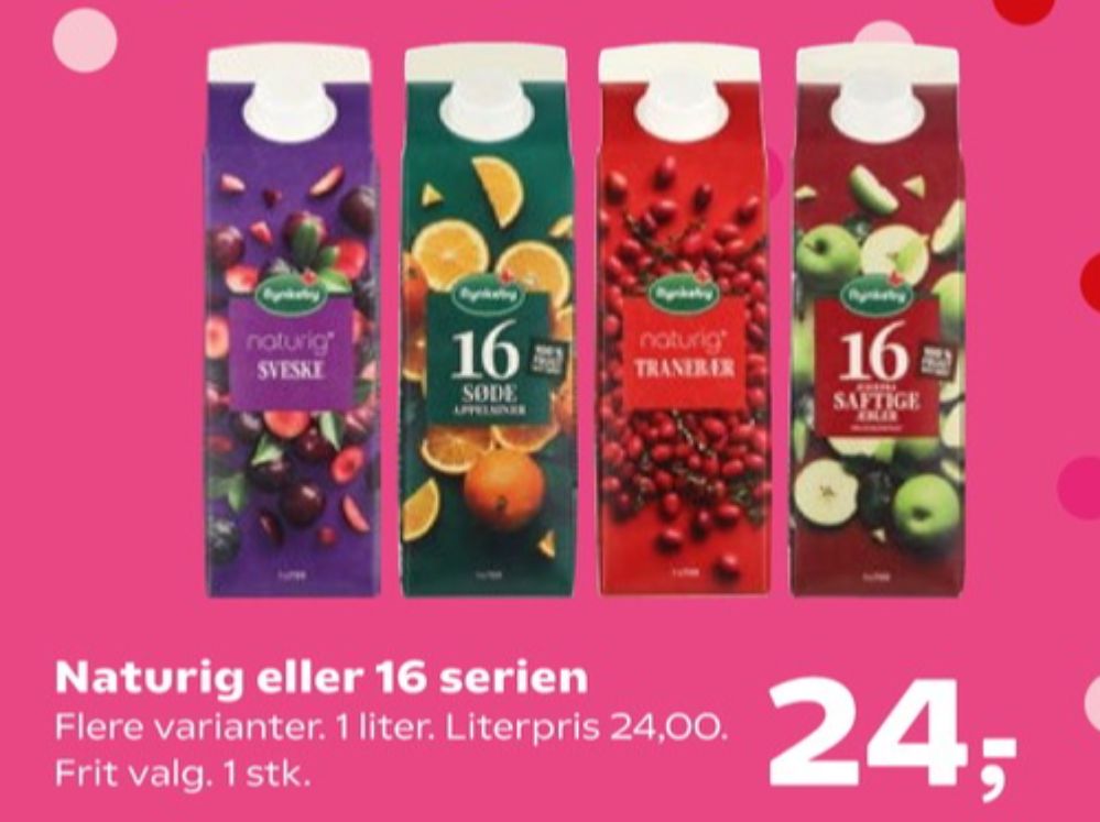 Rynkeby 16 serie, Appelsinjuice Søde