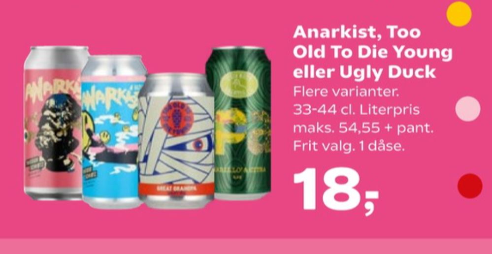 Anarkist Hazy IPA, Øl - Alkoholfri