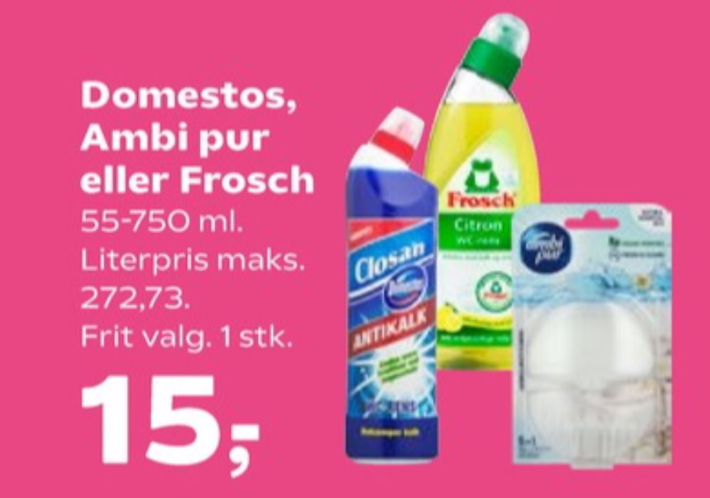 Frosch, WC-rens