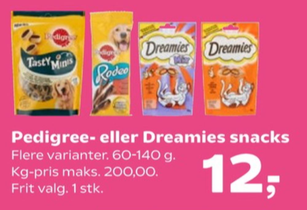 Pedigree Tasty Minis, Hundesnacks