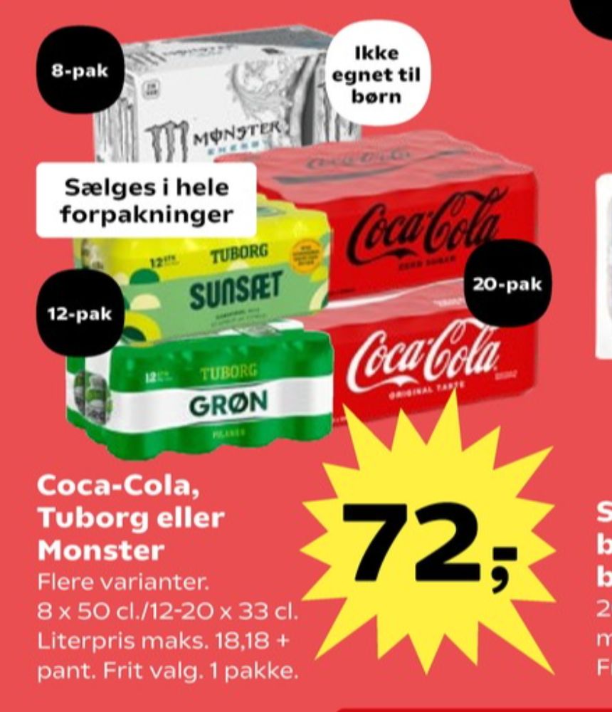 Coca Cola Zero, Cola 20 pk
