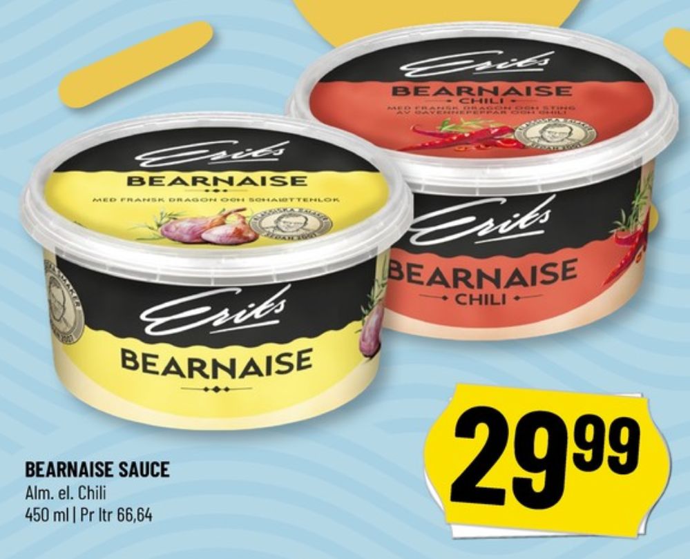 Eriks Saucer, Bearnaisesauce Chili