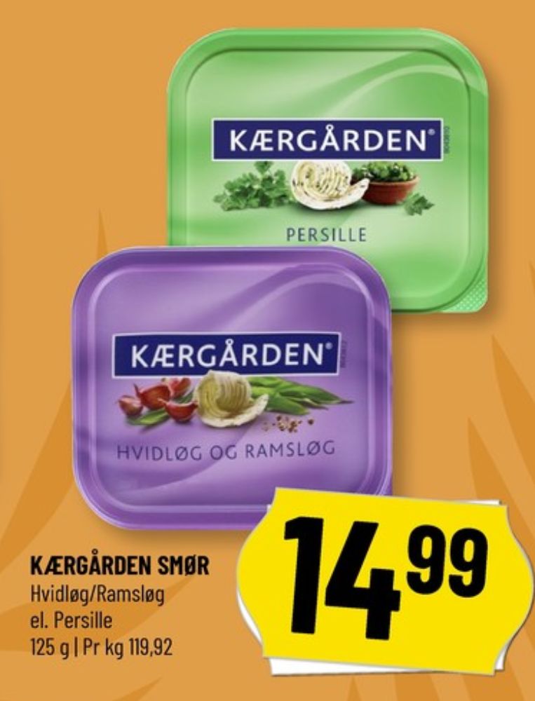 Kærgården, Smørbar Hvidløg & Ramsløg
