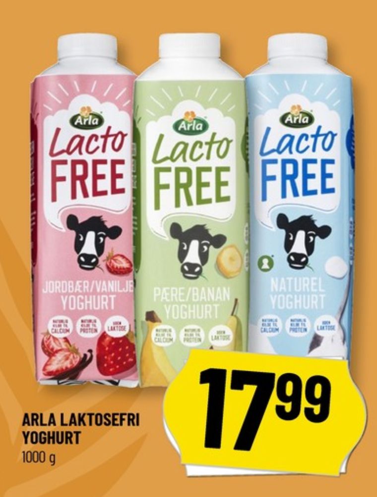 Arla Lacto FREE, Naturel Yoghurt 