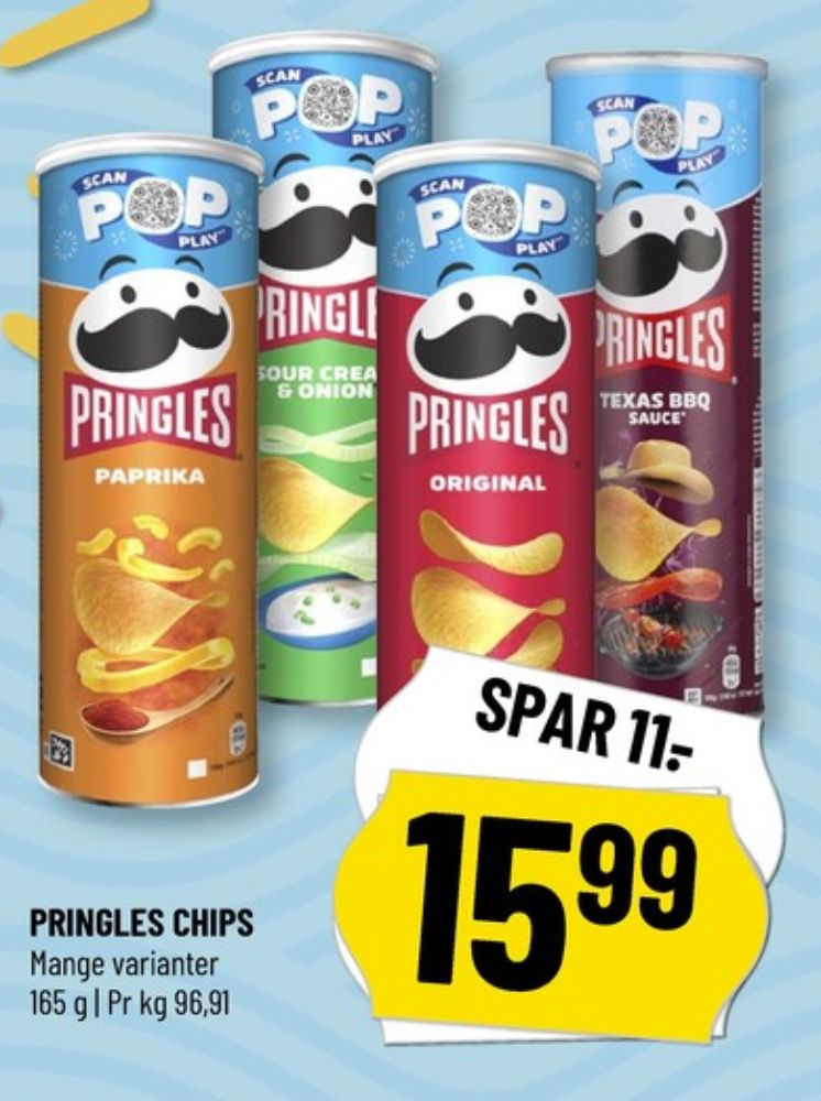 Pringles, Texas BBQ Sauce Chips