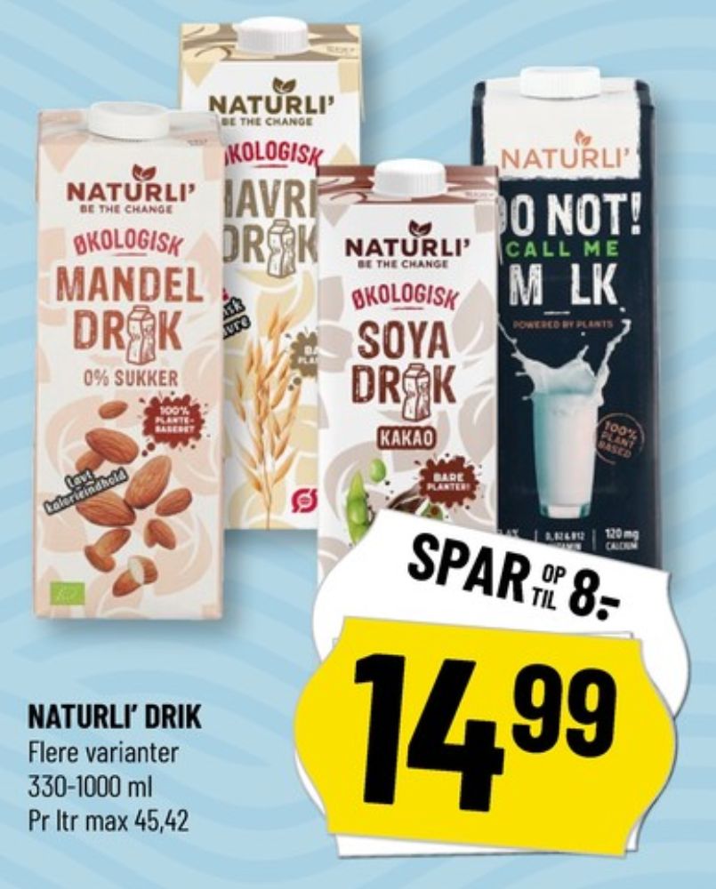 Naturli', Mandeldrik