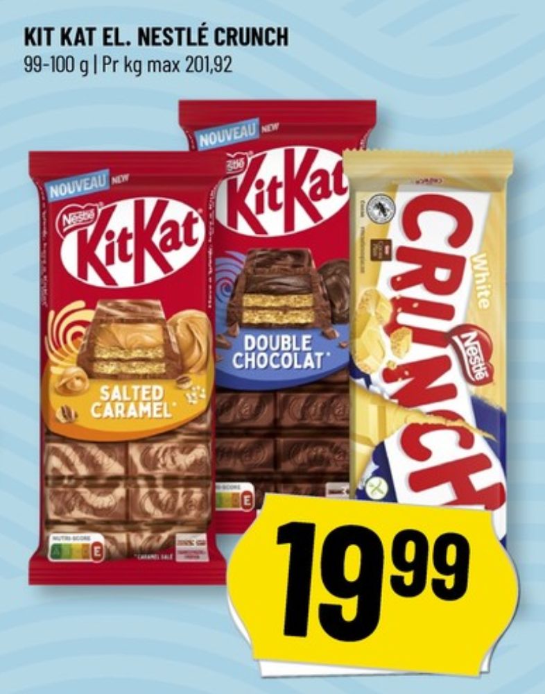 KitKat, Chokoladeplade Salted Caramel