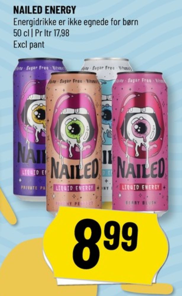 Nailed Lemony Lush, Energidrik