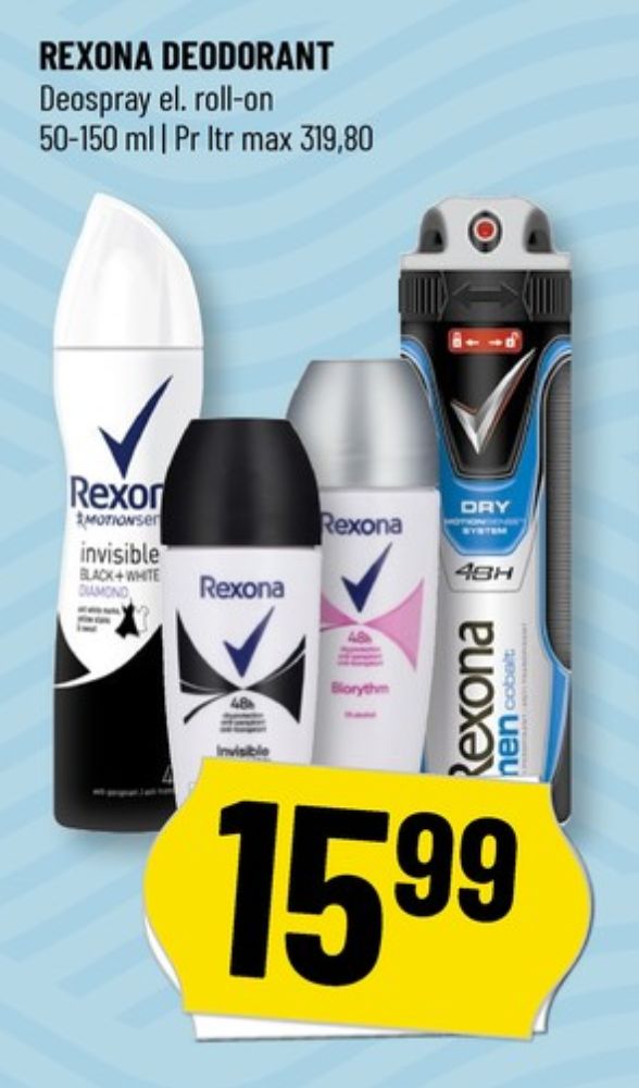 Rexona, Deo Roll-on