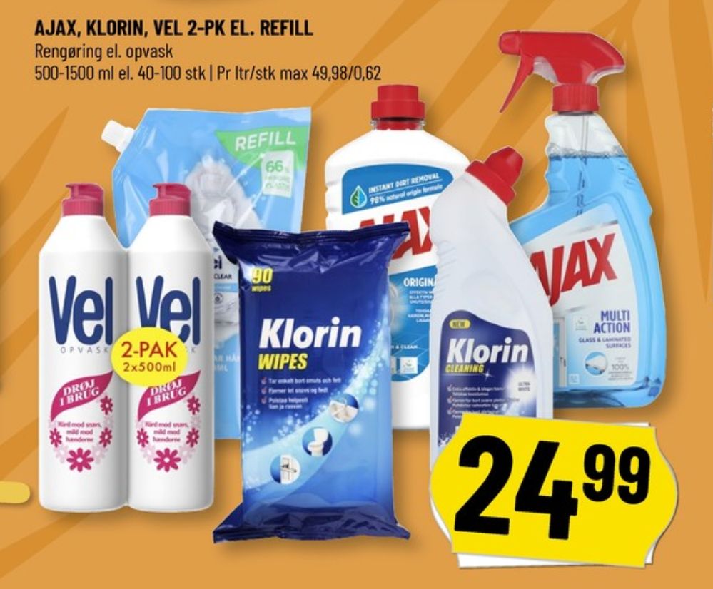 Klorin, WC-rens