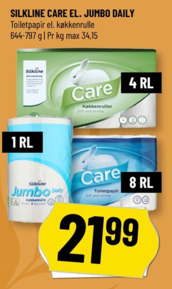 Silkline Care, Køkkenrulle
