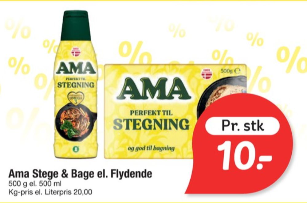 Ama, Margarine-fast